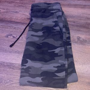 camo sweatpants